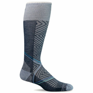 Sockwell Womens Pulse Firm Compression Knee High Socks  -  Small/Medium / Denim