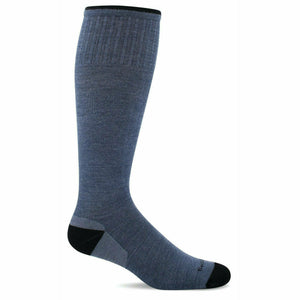 Sockwell Mens Elevation Firm Compression OTC Socks  -  Medium/Large / Denim