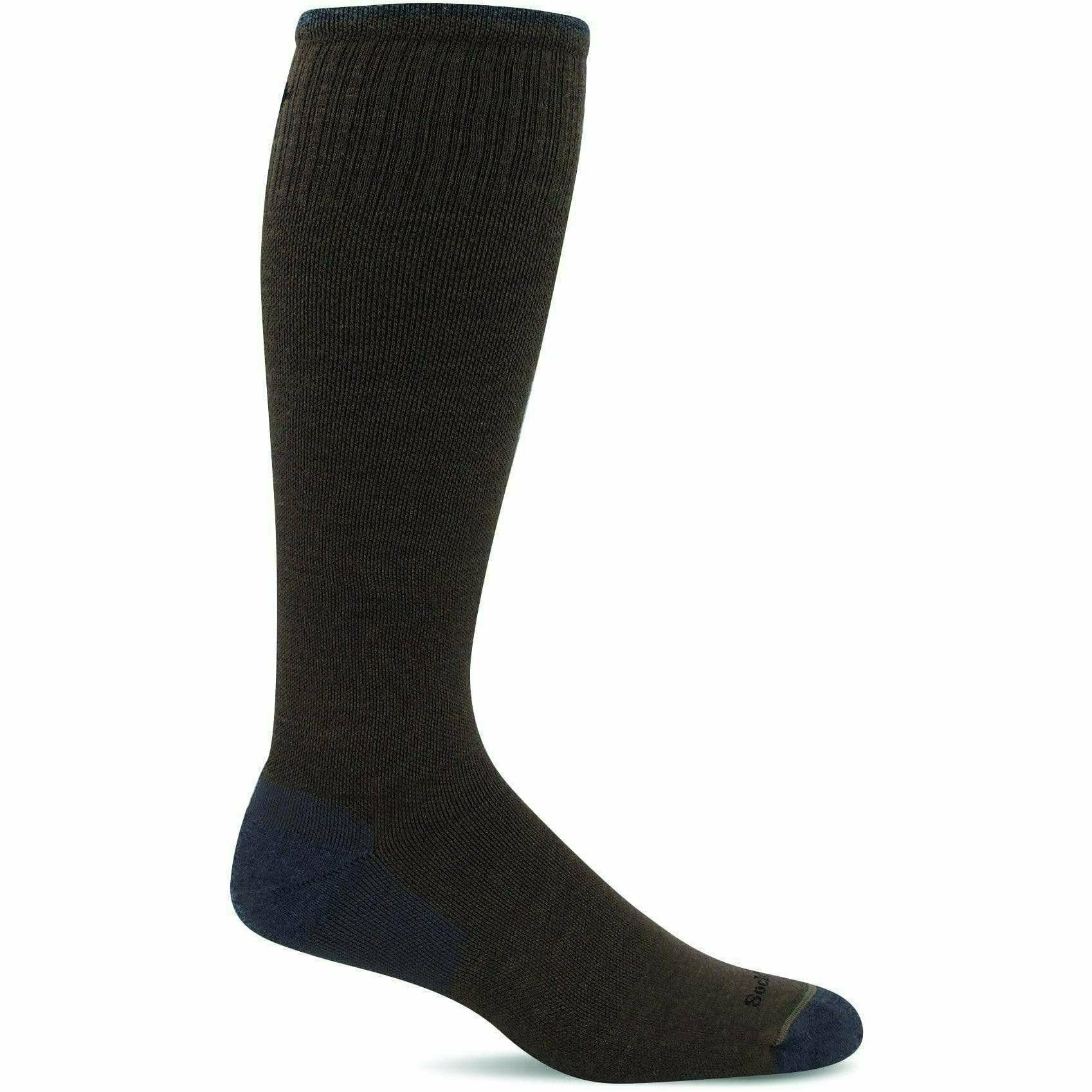 Sockwell Mens Elevation Firm Compression Socks  -  Medium/Large / Bark