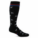 Sockwell Mens In Flight Moderate Compression Socks  -  Medium/Large / Black
