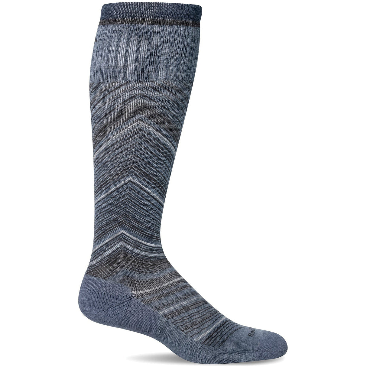 Sockwell Womens Full Flattery Moderate Compression Knee High Socks  -  Small/Medium / Bluestone