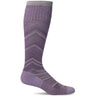 Sockwell Womens Full Flattery Moderate Compression Knee High Socks  -  Small/Medium / Lavender