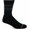 Sockwell Mens At Ease Crew Socks  -  Medium/Large / Black