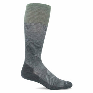 Sockwell Mens Diamond Dandy Moderate Compression OTC Socks  -  Medium/Large / Charcoal