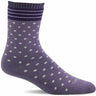 Sockwell Womens Plush Relaxed Fit Crew Socks  -  Small/Medium / Plum