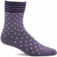 Sockwell Womens Plush Relaxed Fit Crew Socks  -  Small/Medium / Plum