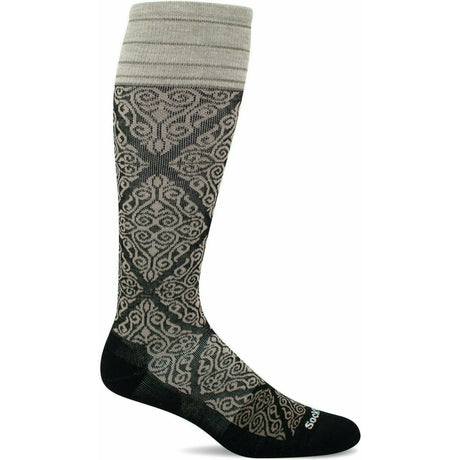 Sockwell Womens The Raj Firm Compression Knee High Socks  -  Small/Medium / Black