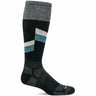Sockwell Mens Steep Medium Moderate Compression OTC Socks  -  Medium/Large / Black