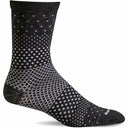 Sockwell Womens Plantar Ease Crew Socks  -  Small/Medium / Black Multi