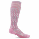 Sockwell Womens Chevron Moderate Compression Socks  -  Small/Medium / Lotus