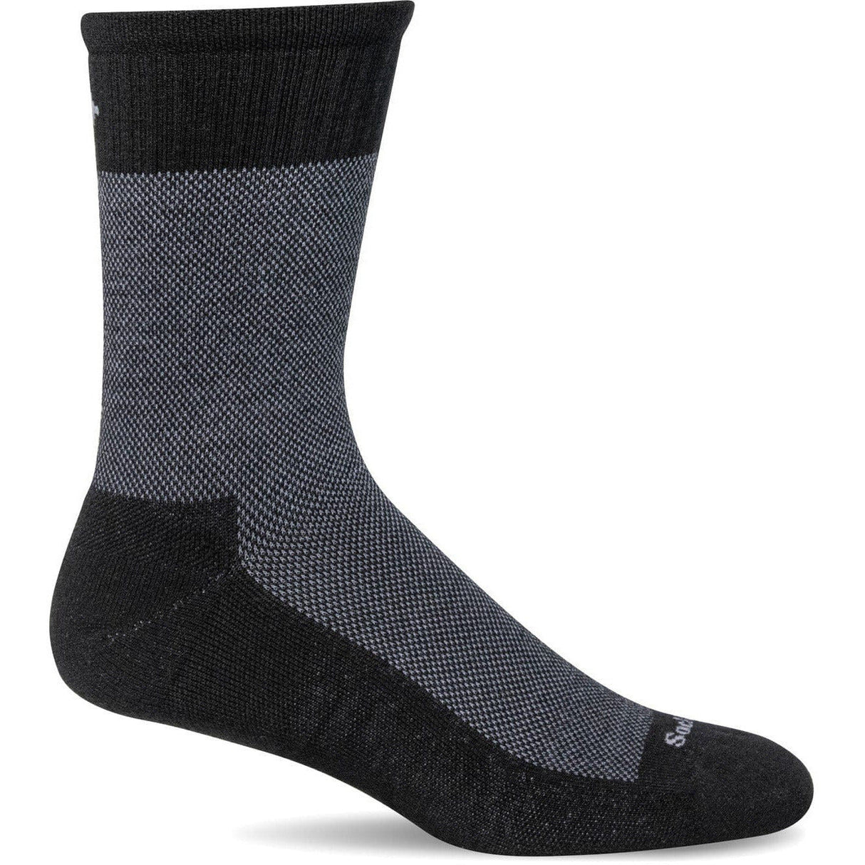 Sockwell Mens Foothold II Moderate Compression Socks  -  Medium/Large / Black