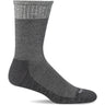 Sockwell Mens Foothold II Moderate Compression Socks  -  Medium/Large / Charcoal