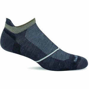 Sockwell Mens Pulse Firm Compression Micro Socks  -  Medium/Large / Charcoal