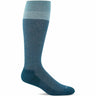 Sockwell Womens Full Twist Moderate Compression Knee High Socks  -  Small/Medium / Teal