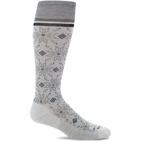 Sockwell Womens Winterland Moderate Compression Knee-High Socks  -  Small/Medium / Natural