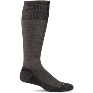Sockwell Mens The Basic Moderate Compression OTC Socks  -  Medium/Large / Charcoal