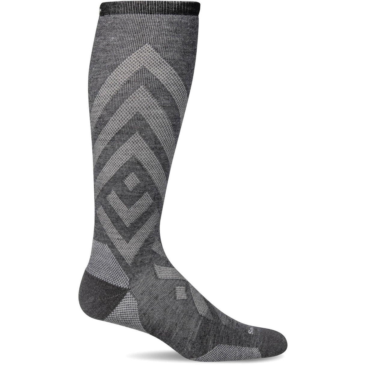 Sockwell Mens Surge Firm Compression OTC Socks  -  Medium/Large / Charcoal