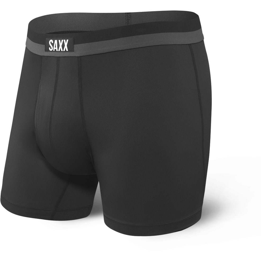 SAXX Mens Sport Mesh Boxer Brief  -  Small / Black