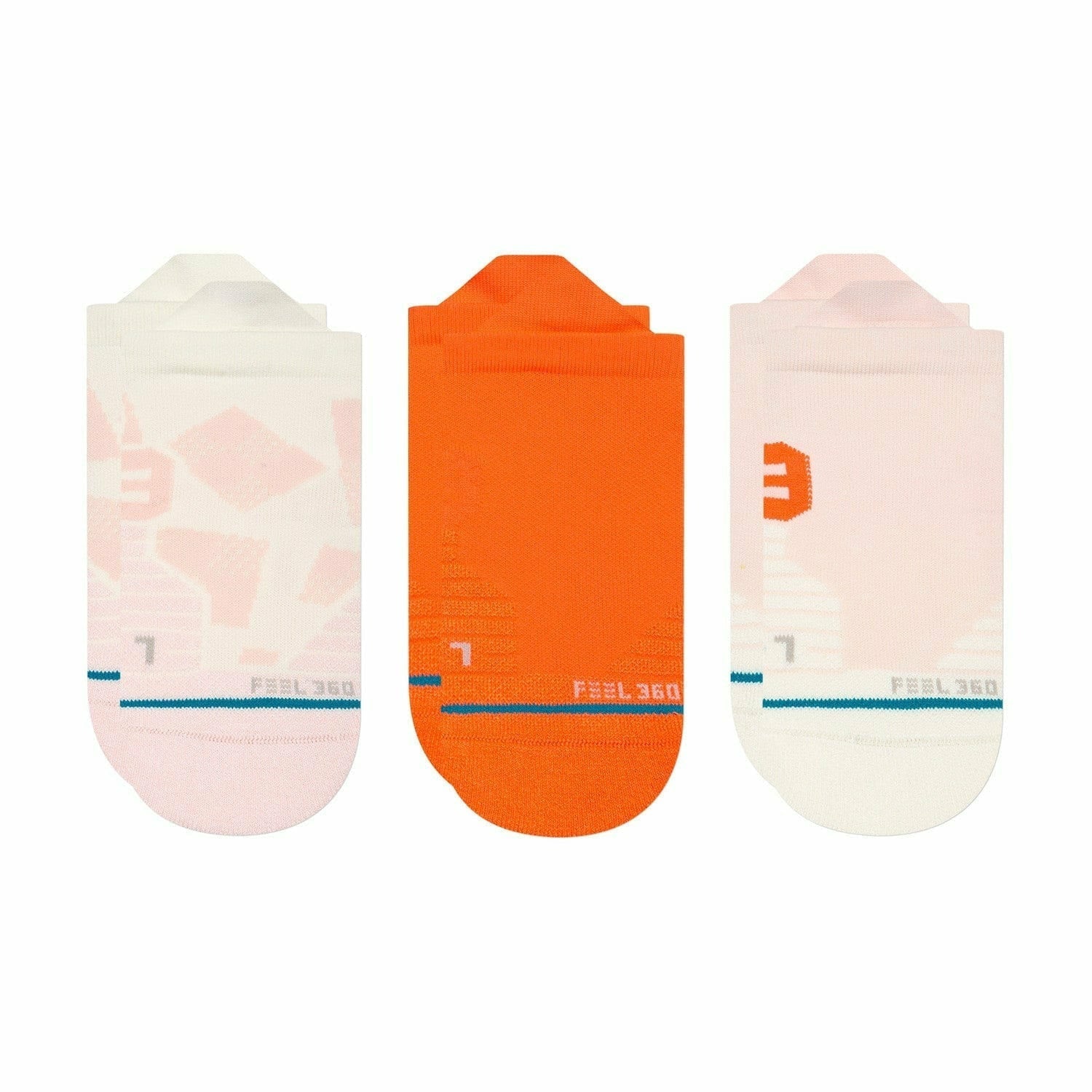 Stance Womens Checks Tab 3-Pack Socks  -  Medium / Multi