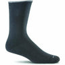 Sockwell Womens Skinny Minnie Essential Comfort Crew Socks  -  Small/Medium / Black