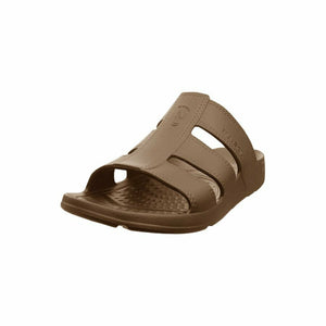 NuuSol Mens Stanley Slide Sandals  -  M8 / Smoked Bronze