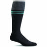 Sockwell Mens Sportster Moderate Compression OTC Socks  -  Medium/Large / Black