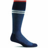 Sockwell Mens Sportster Moderate Compression OTC Socks  -  Medium/Large / Navy