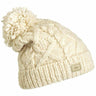 Turtle Fur Sugar Bowl Hand Knit Beanie  -  One Size Fits Most / White