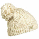 Turtle Fur Sugar Bowl Hand Knit Beanie  -  One Size Fits Most / White