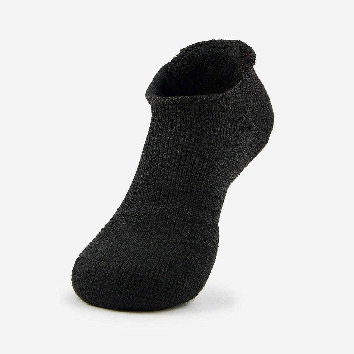 Thorlo Tennis Maximum Cushion Rolltop Socks  -  Medium / Black / Single Pair