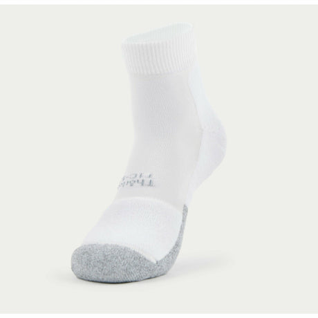 Thorlo Tennis Light Cushion Ankle Socks  -  Small / White
