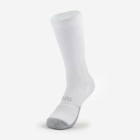 Thorlo Tennis Light Cushion Crew Socks  -  Small / White
