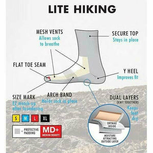 Drymax Lite Hiking 1/4 Crew Socks  - 