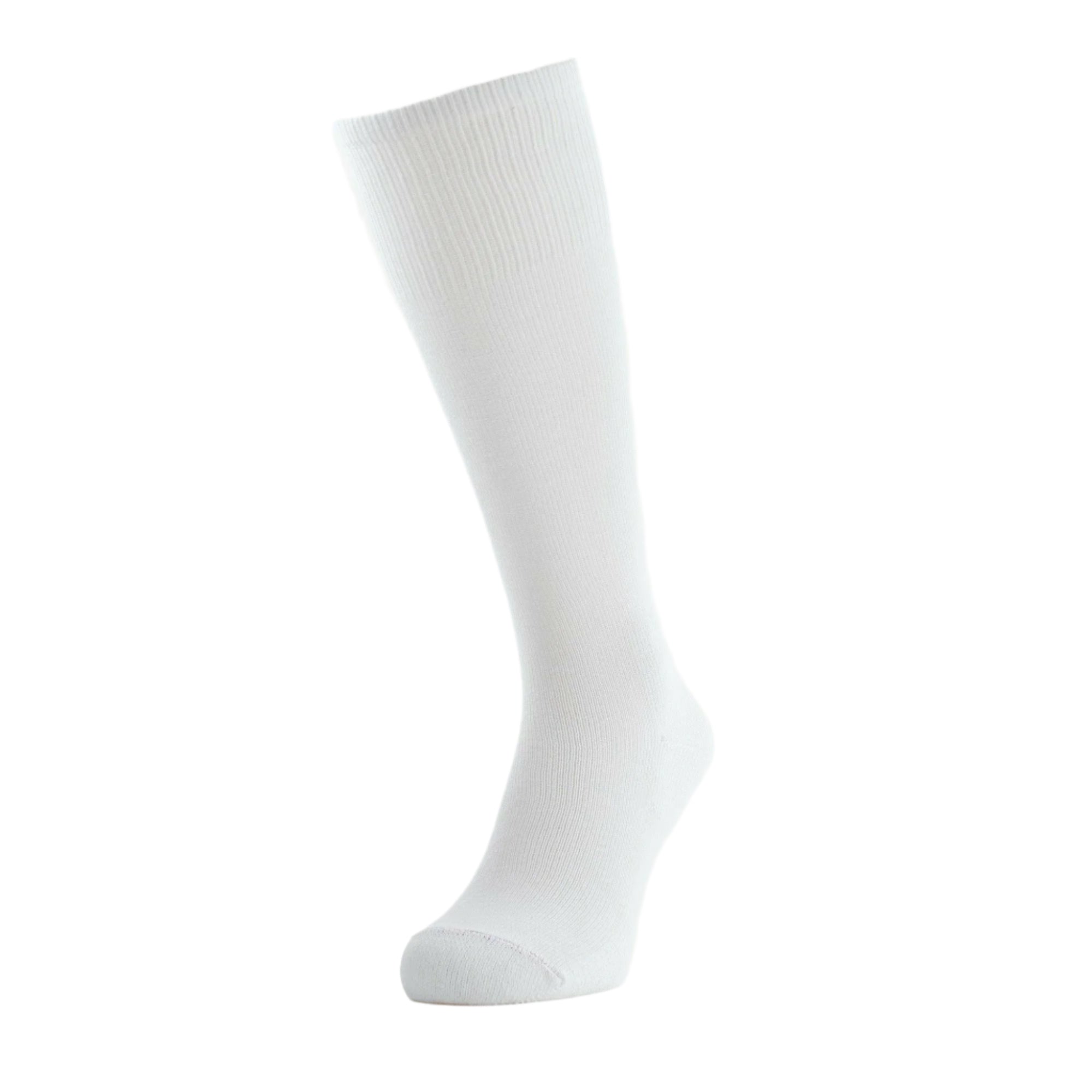 Thorlo Western Boot Light Cushion Over-Calf Socks  -  Medium / White