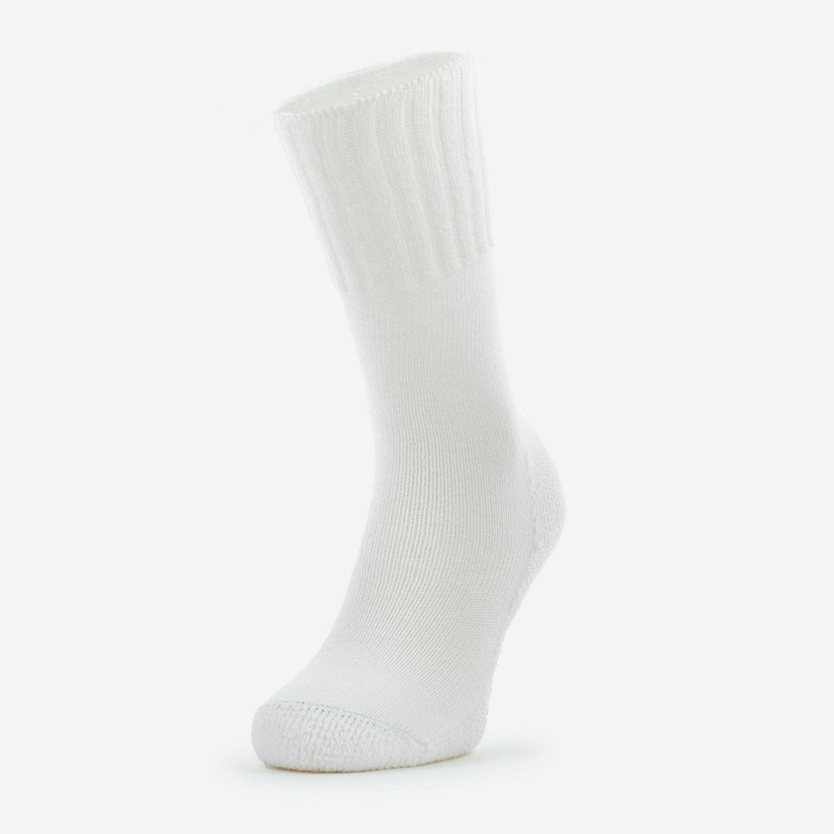 Thorlo Moderate Cushion Mid-Calf Western Boot Socks  -  Medium / White