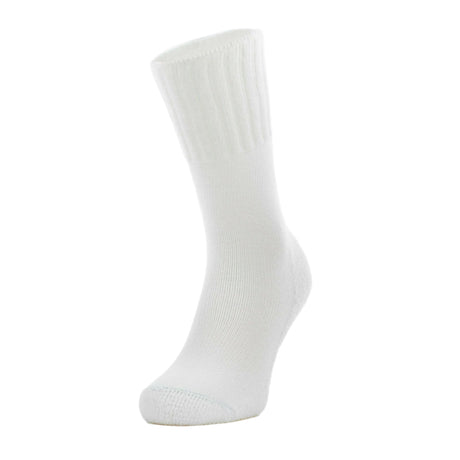 Thorlo Moderate Cushion Mid-Calf Western Boot Socks  -  Medium / White