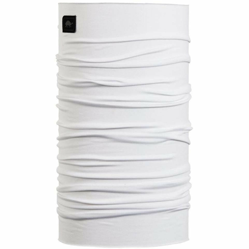 Turtle Fur Totally Tubular Comfort Shell Neck Gaiter  -  One Size Fits Most / White