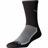 Drymax Trail Running Crew Socks  -  Small / Gray/Black