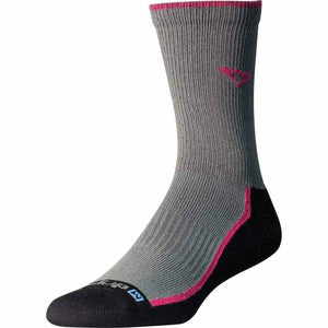 Drymax Trail Running Crew Socks  -  Small / October Pink/Black