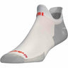Drymax Triathlete Cycle & Run Double Tab Socks  -  Small / White/Gray