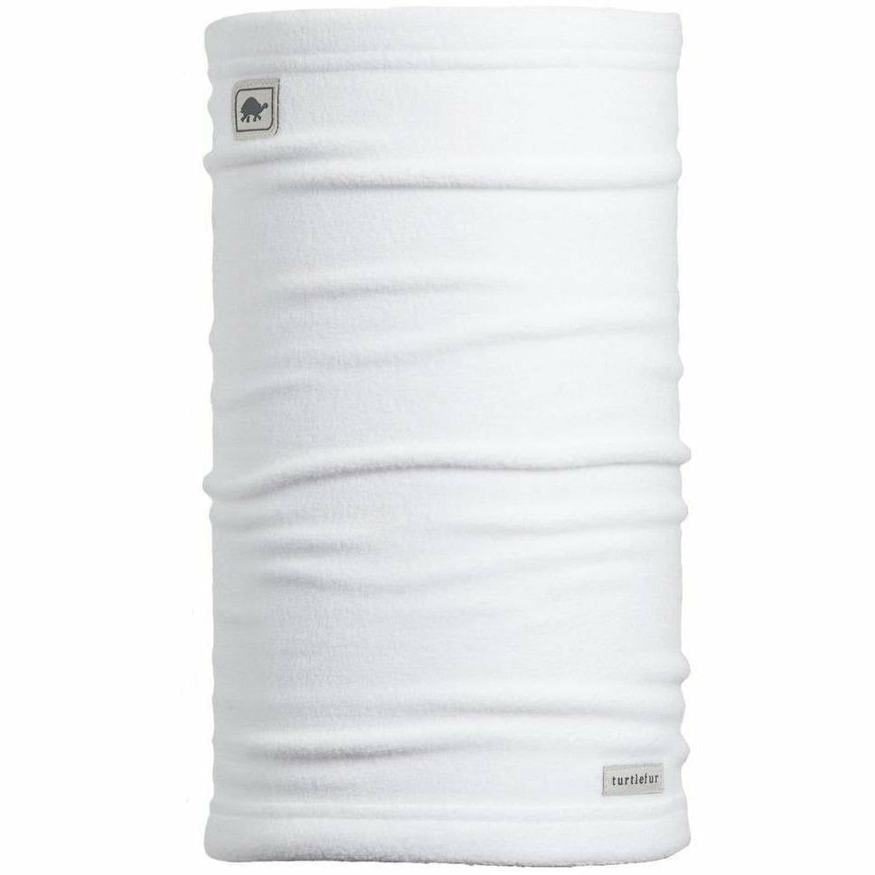 Turtle Fur Midweight Classic Fleece Turtle Tube  -  One Size Fits Most / White