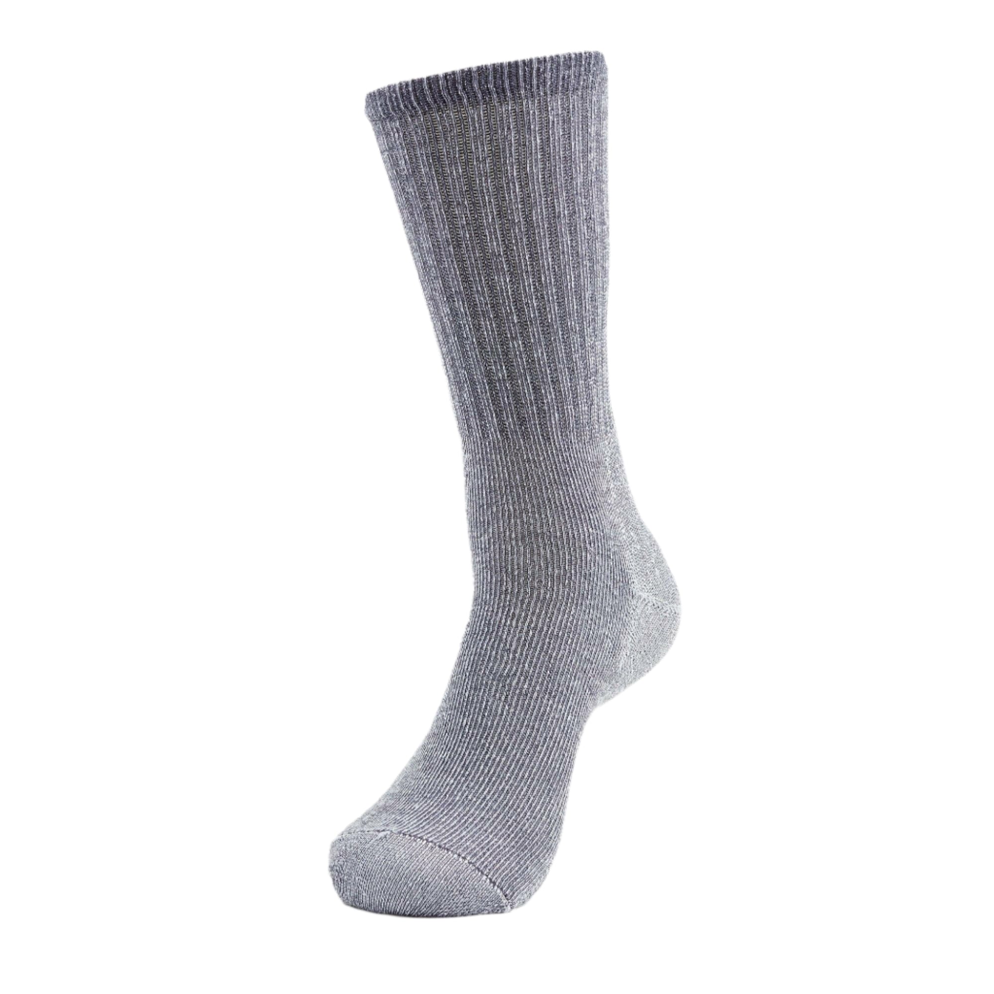 Thorlo Ultra-Light Hiking Light Cushion Crew Socks  -  Medium / Quarry Gray