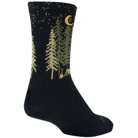 SockGuy Camper Turbo Wool Crew Socks  -  Small/Medium