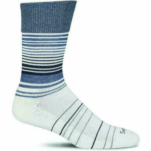 Sockwell Womens Easy Does It Relaxed Fit Crew Socks  -  Small/Medium / Denim