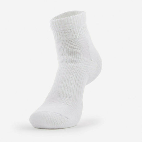 Thorlo Walking Moderate Cushion Mini-Crew Socks  -  Medium / White / Single Pair