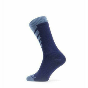 Sealskinz Waterproof Warm Weather Mid Socks  -  Small / Navy