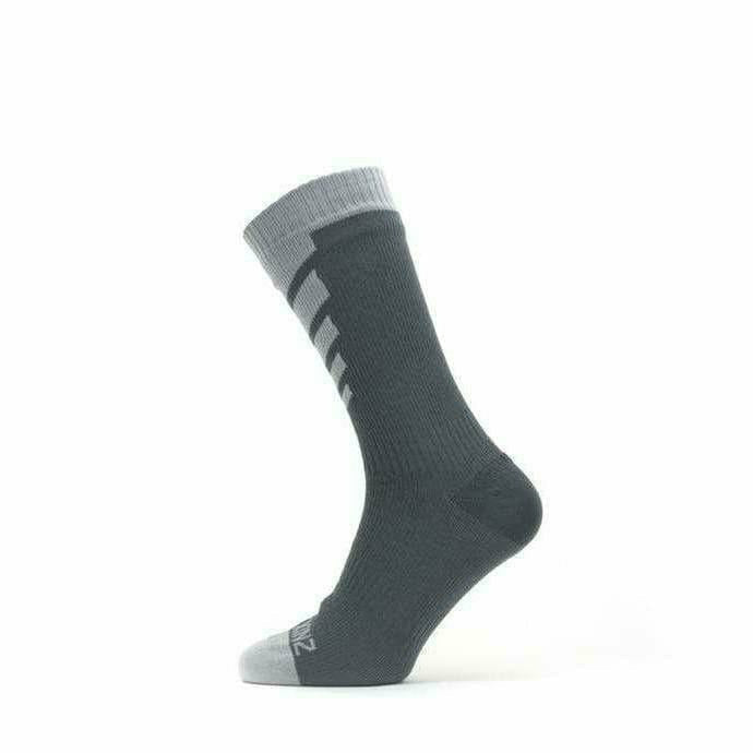 Sealskinz Waterproof Warm Weather Mid Socks  -  Small / Gray