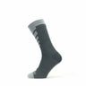 Sealskinz Wiveton Waterproof Warm Weather Mid Socks  -  X-Large / Gray