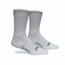 Fitsok CF2 Shadow Yarn Crew Socks 2-Pack  -  Medium / White