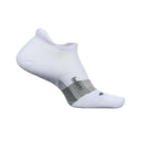 Feetures Merino 10 Max Cushion No Show Tab Socks  -  Small / White